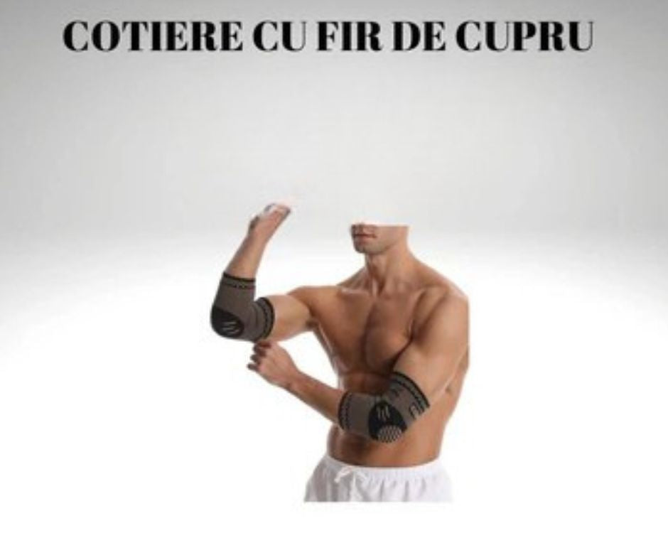 Cotiera cu fir de cupru