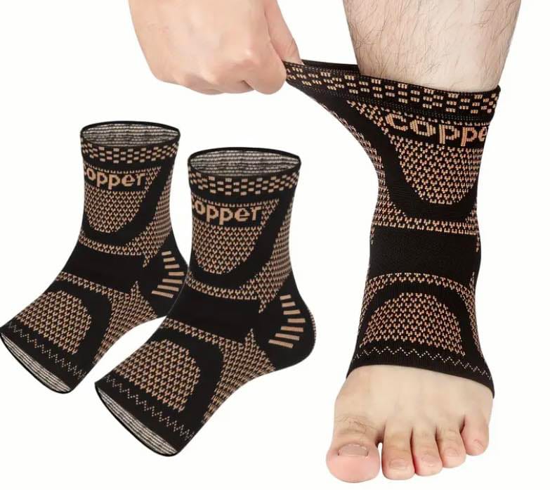 Sosete cu fir de cupru