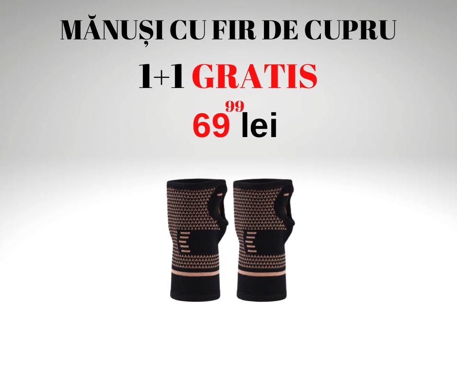 Manusi cu fir de cupru